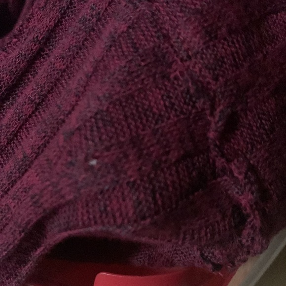 FREE PEOPLE MOCK NECK KNIT TOP-S - Picture 8 of 8